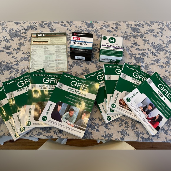 GRE Prep Books, Flashcards and Study Guide - Picture 2 of 9